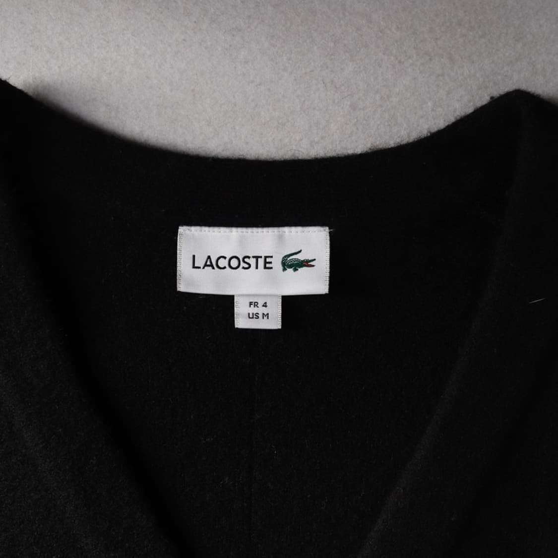 라코스테 브이넥 니트 가디건 M 상품이미지5