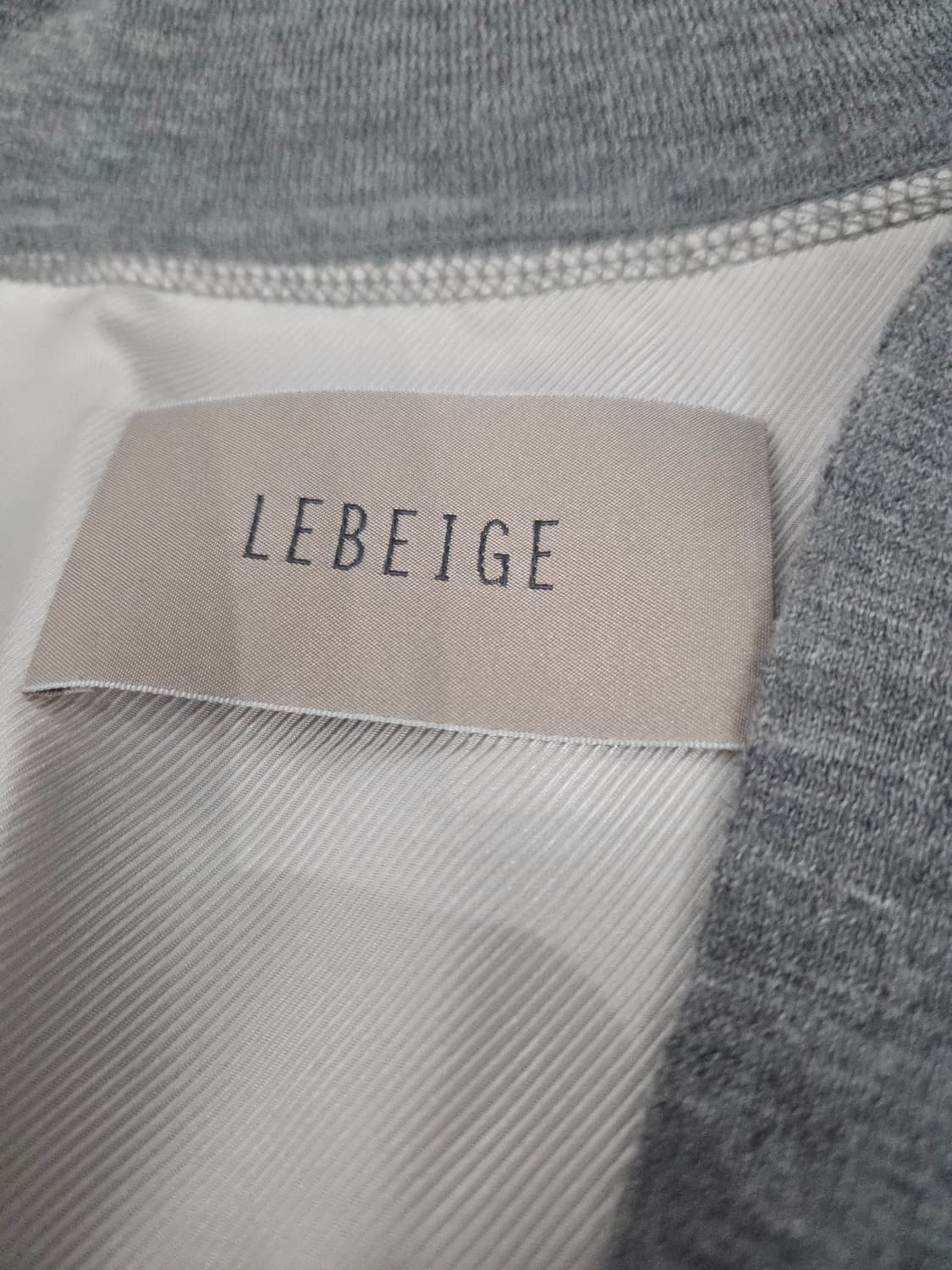 르베이지 그레이 롱 모 가디건_66 상품이미지6