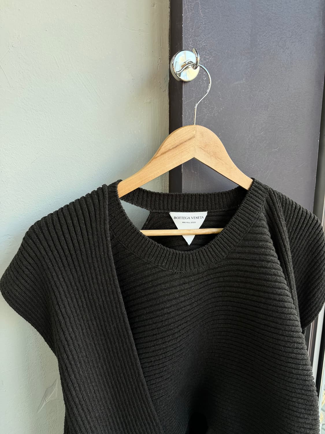 100~105/ 보테가베네타 컷아웃 인트레치아토 리브 니트 상품이미지6