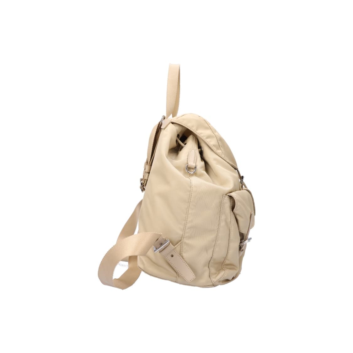 프라다 1BZ811 미디움 리나일론 백팩 베이지 상품이미지7