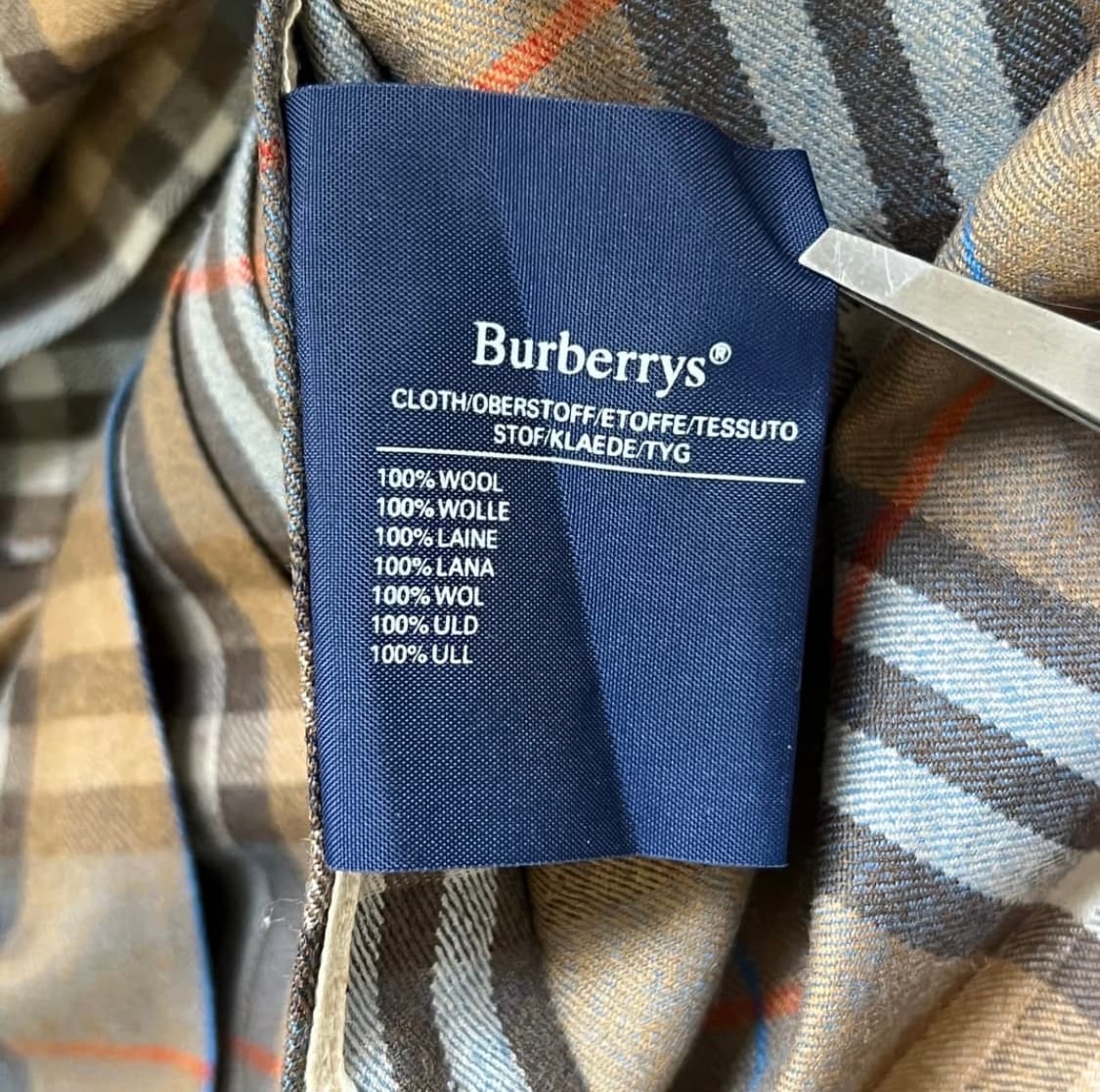 버버리 노바체크 스커트 상품이미지5