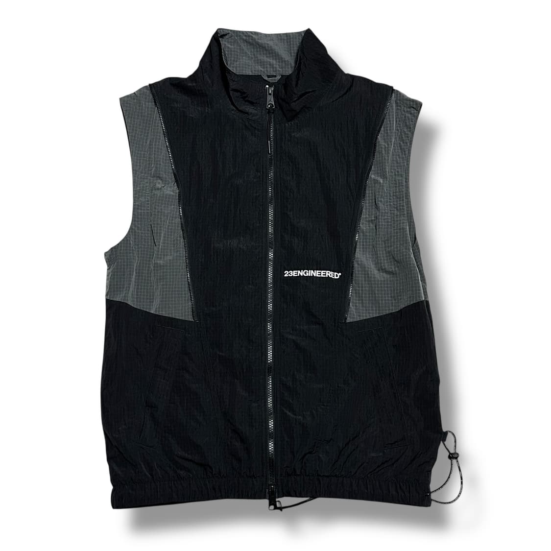 Nike 조던 23 엔지니어드 디테처블 블렉 그레이 바람막이 우븐 자켓 상품이미지3