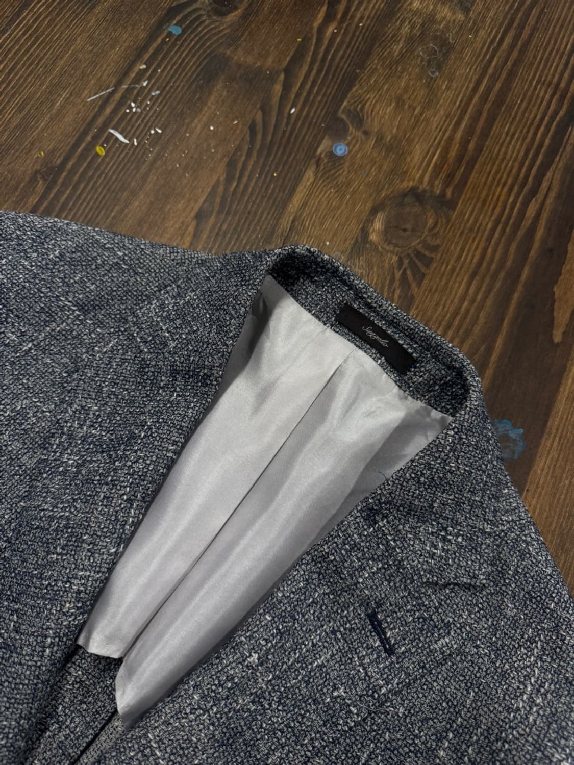 갤럭시 수젤로 썸머 트위드 테일러드 자켓 100 상품이미지7