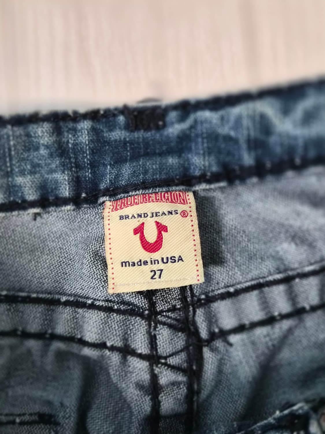 [정품] 트루릴리전 Joey 빅T 부츠컷 데님 (27사이즈) 상품이미지3