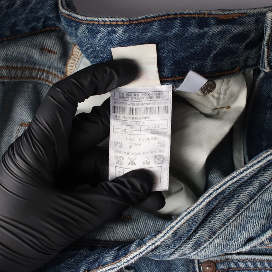 PLAC빈티지 워싱 스트레이트핏 데님팬츠 32 상품이미지7