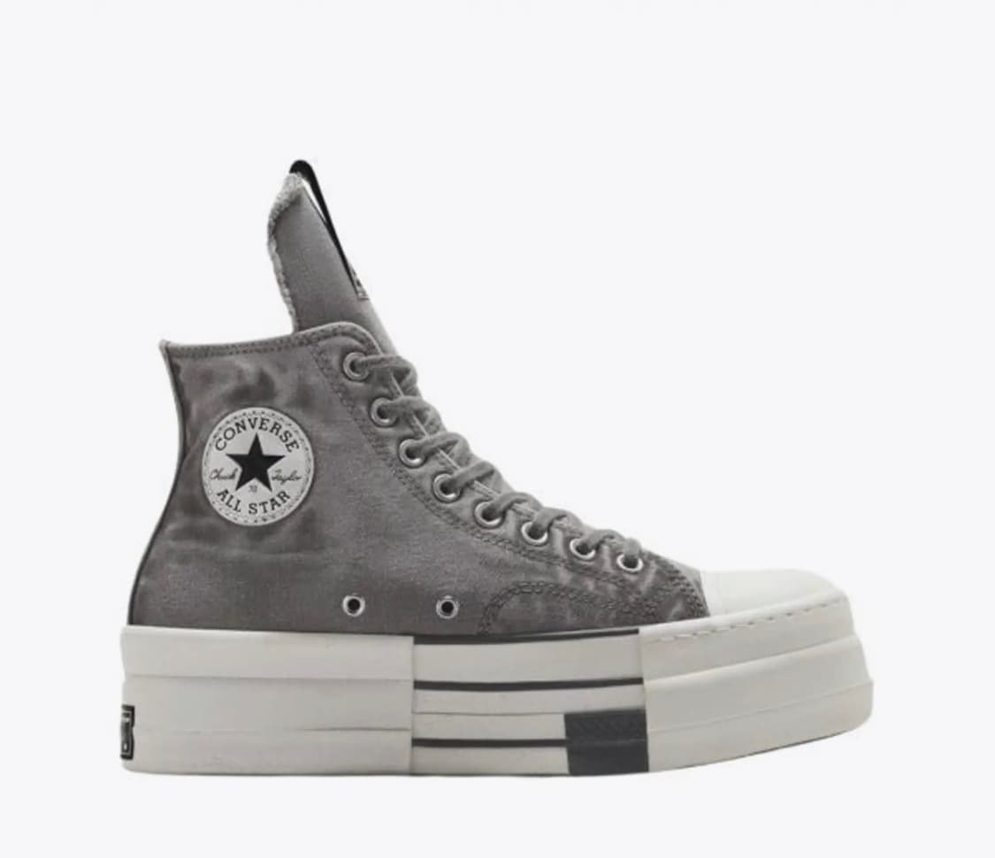 [구해요]255사이즈 다크쉐도우 오버다이 척 70 하이 스니커즈 콘크리트 상품이미지1