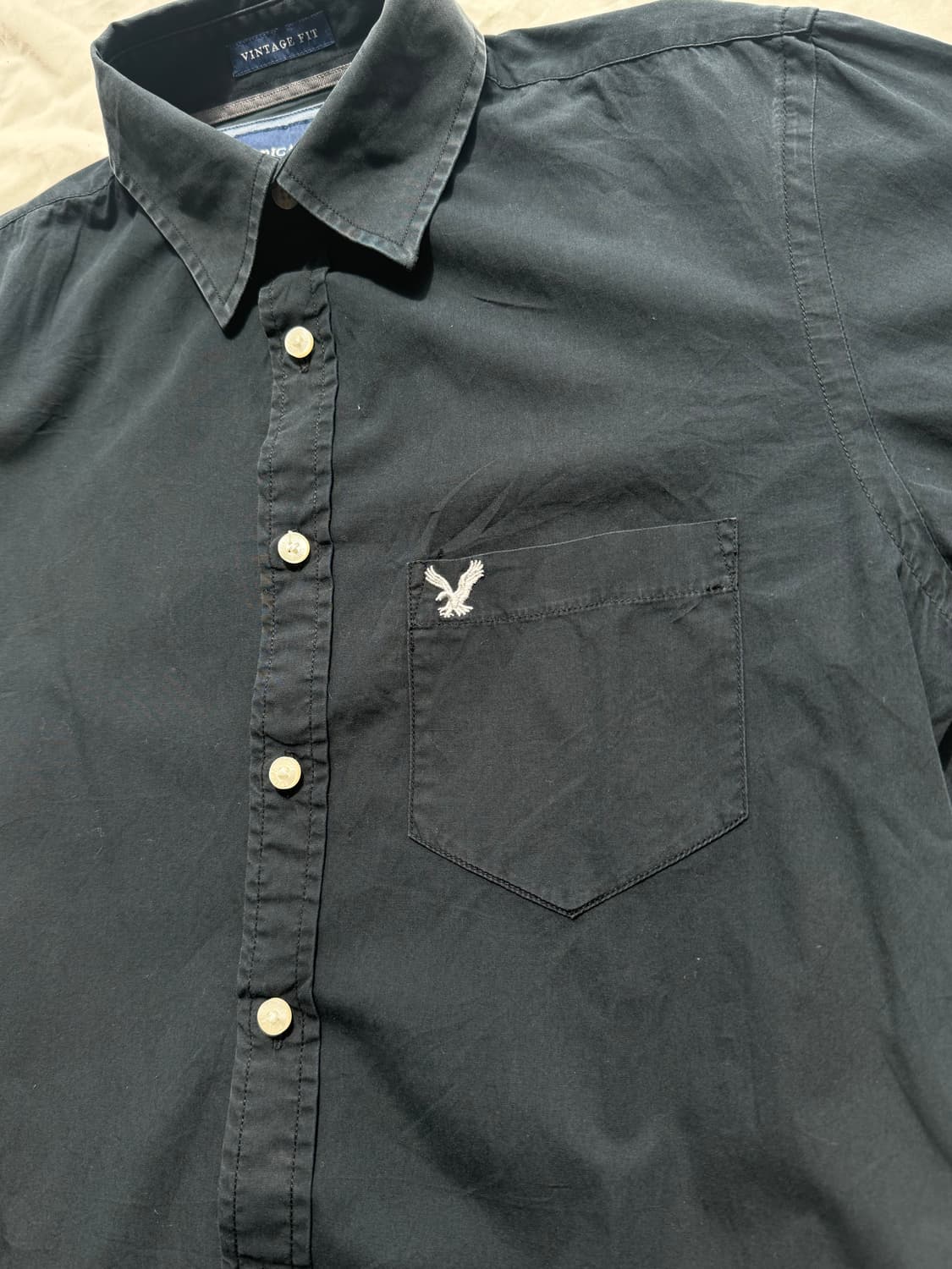 아메리칸이글 네이비 셔츠 상품이미지2