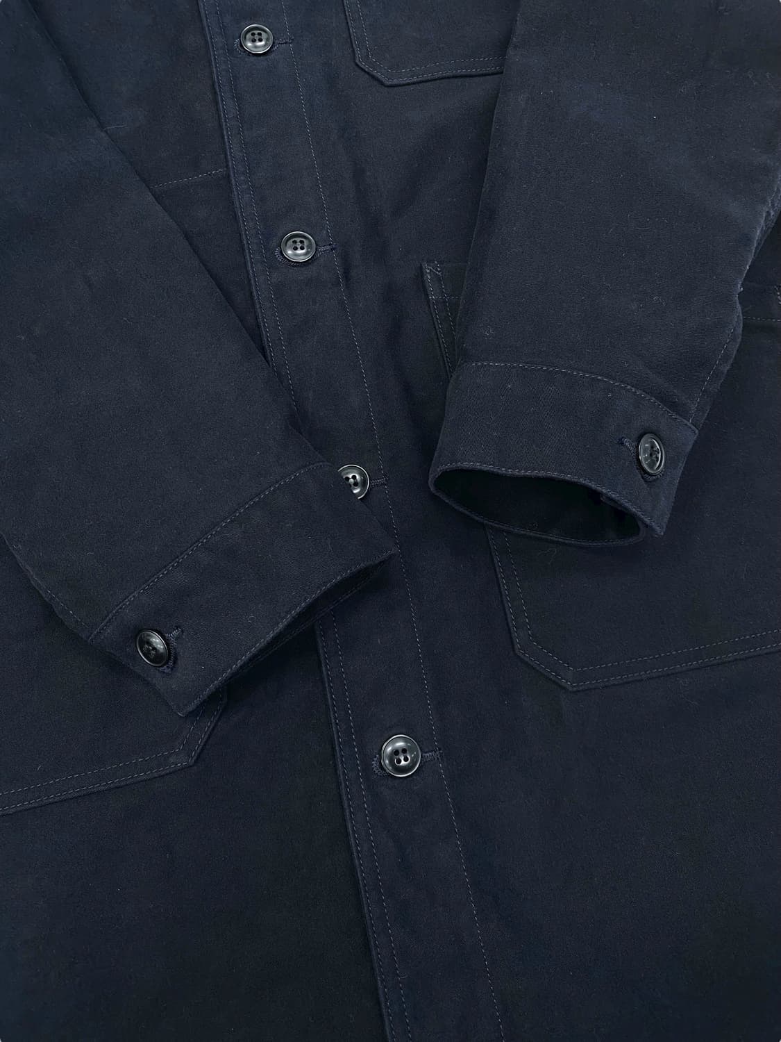 FOB Factory 프렌치 몰스킨 코트 상품이미지5