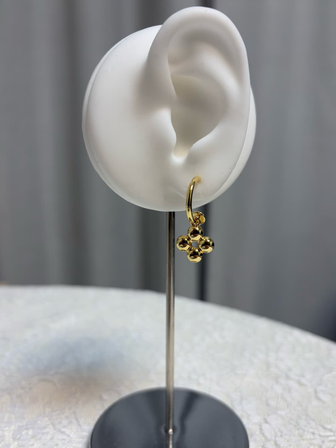 루이비통 귀걸이 드롭 LV 꽃 업사이클링 귀걸이 상품이미지10