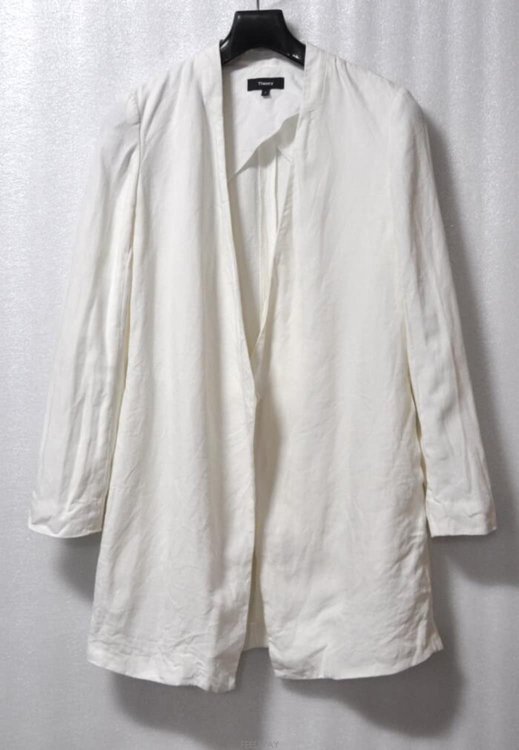 띠어리/여성원버튼린넨자켓(사이즈44) 상품이미지1