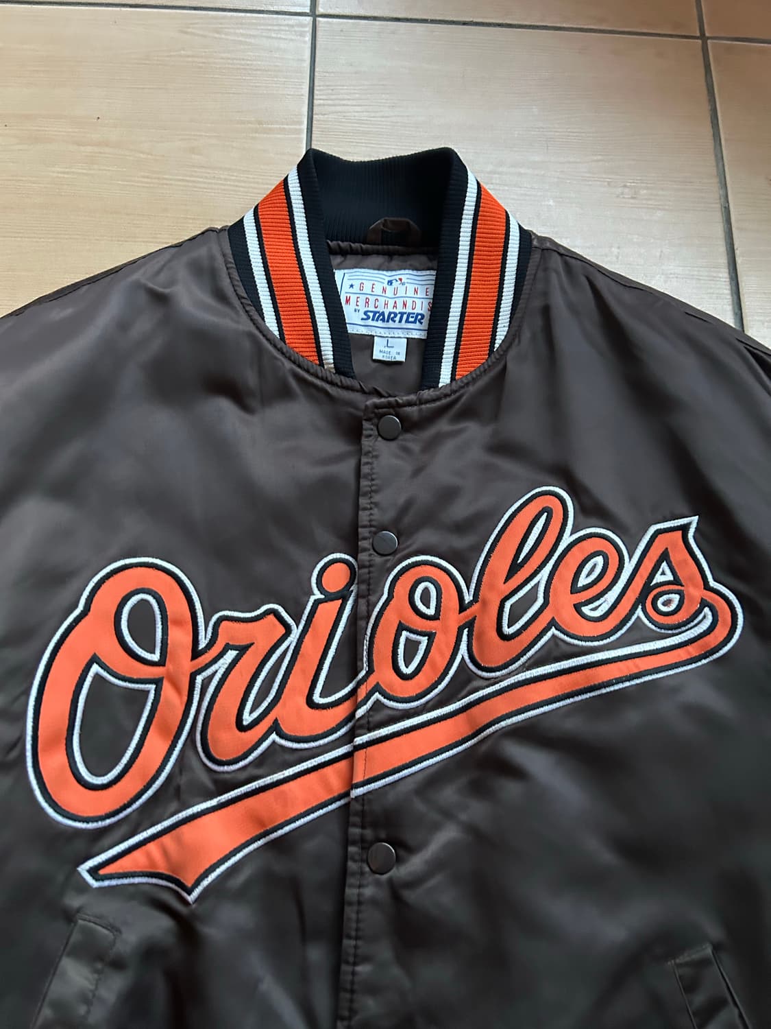 90‘s 볼티모어 오리올스 스타디움자켓 상품이미지4