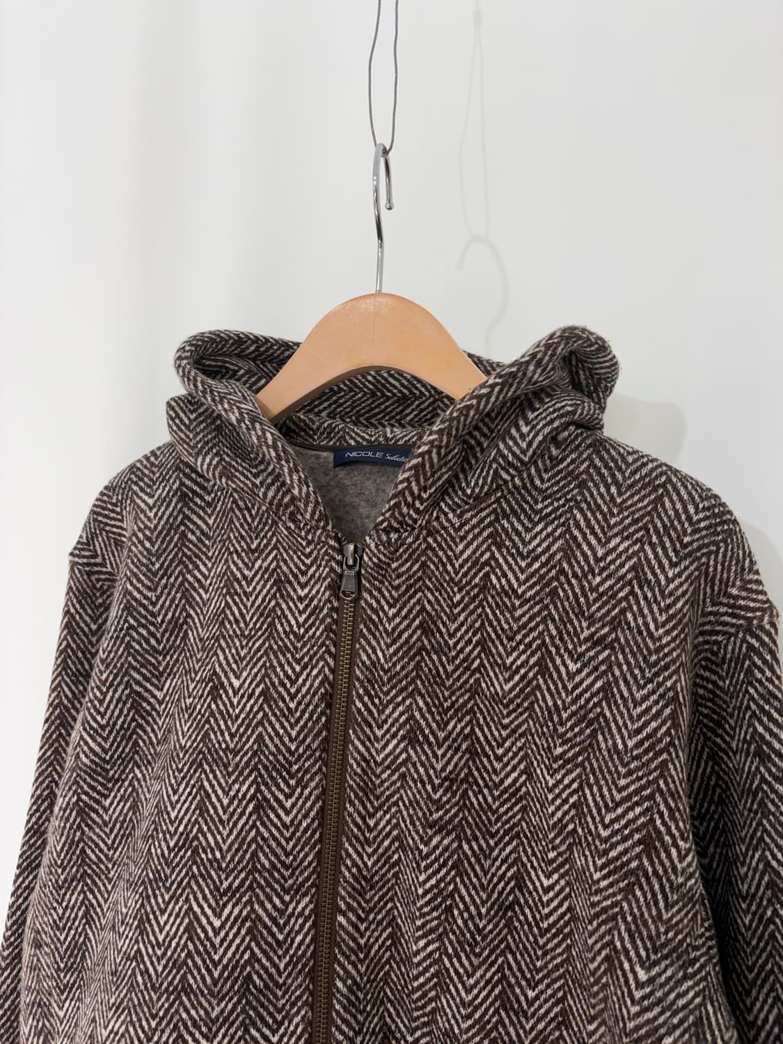 NICOLE SELECION 2way zipper hood zip up 상품이미지2