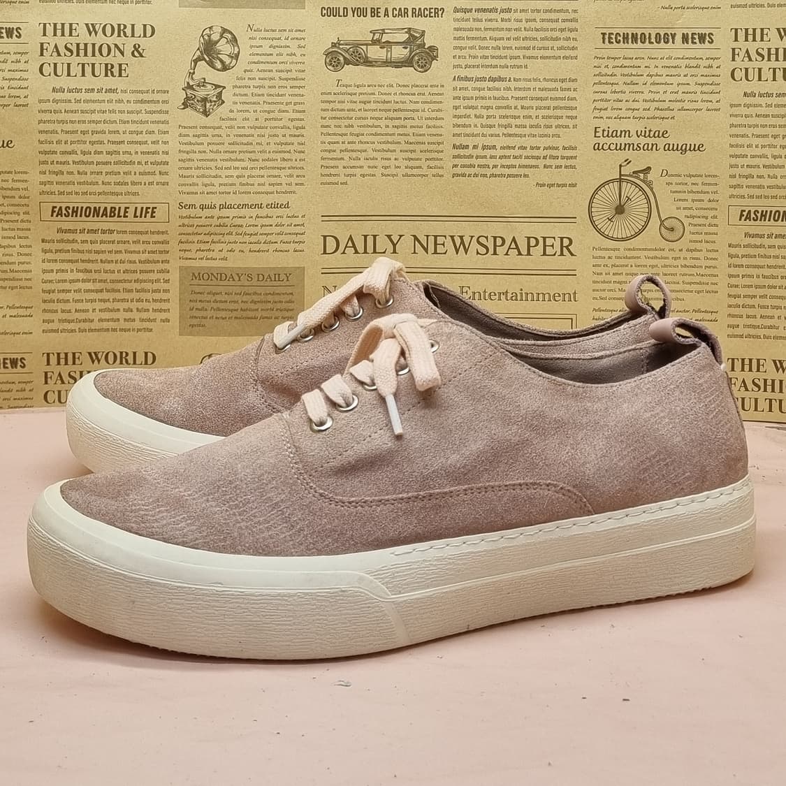 왈럿 남성 가죽스니커즈 270 상품이미지1