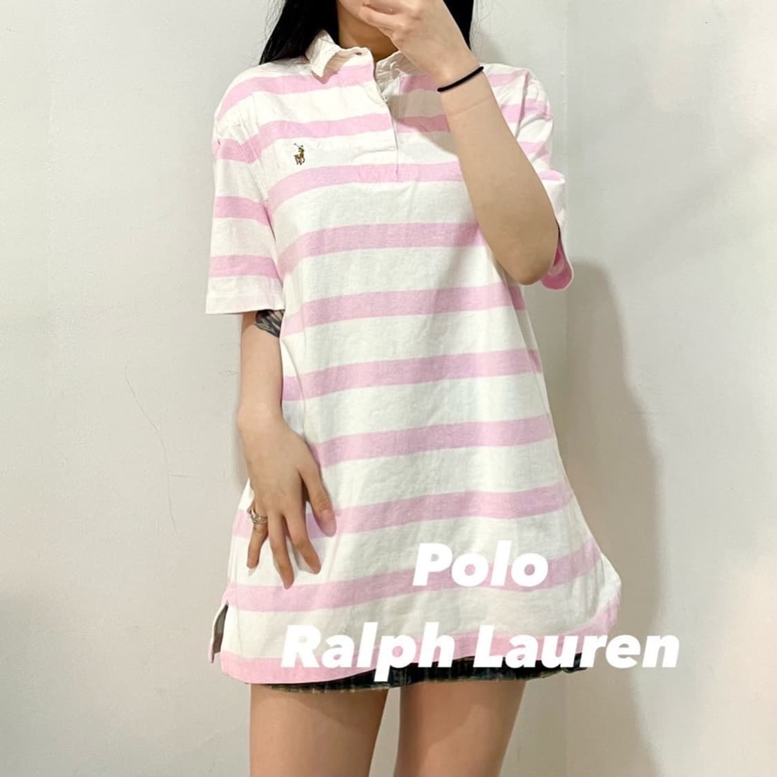 폴로 랄프로렌 럭비 반팔 카라티 상품이미지1