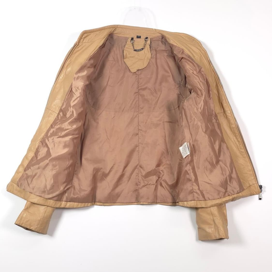 Bo Ryung 리얼 램스킨 차이나카라 레더 자켓 66 상품이미지5