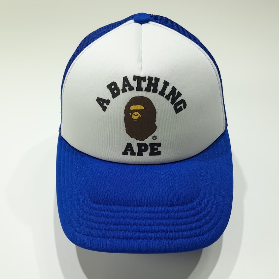 CL761 베이프 에이프헤드 컬리지 메쉬 볼캡 모자 상품이미지4