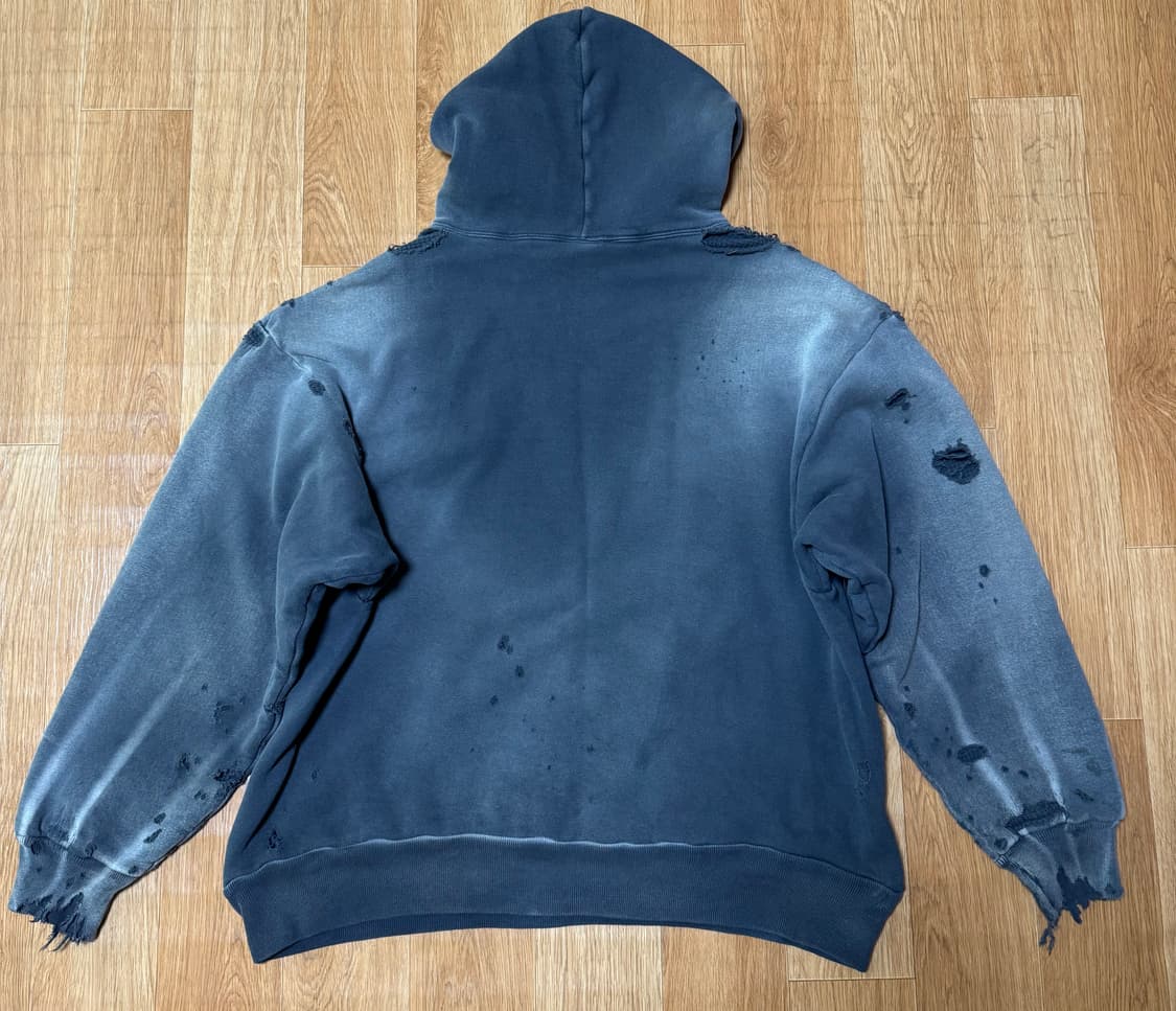 세인트 미카엘 더블 페이스 후드 차콜 - 24FW 상품이미지2