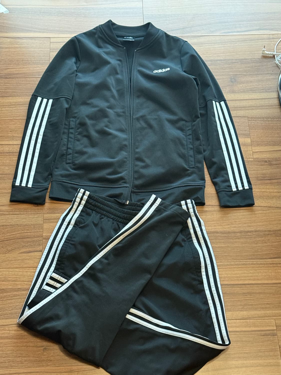 아디다스 트레이닝 세트 블랙 m 상품이미지1