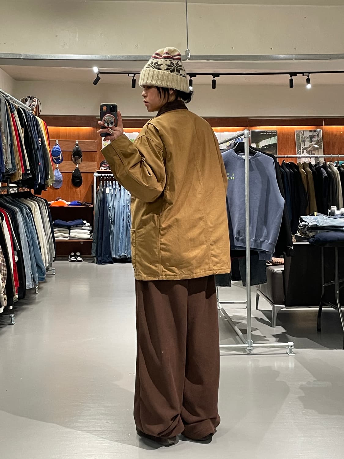 빈티지 4포켓 블랭킷 초어 자켓   상품이미지5