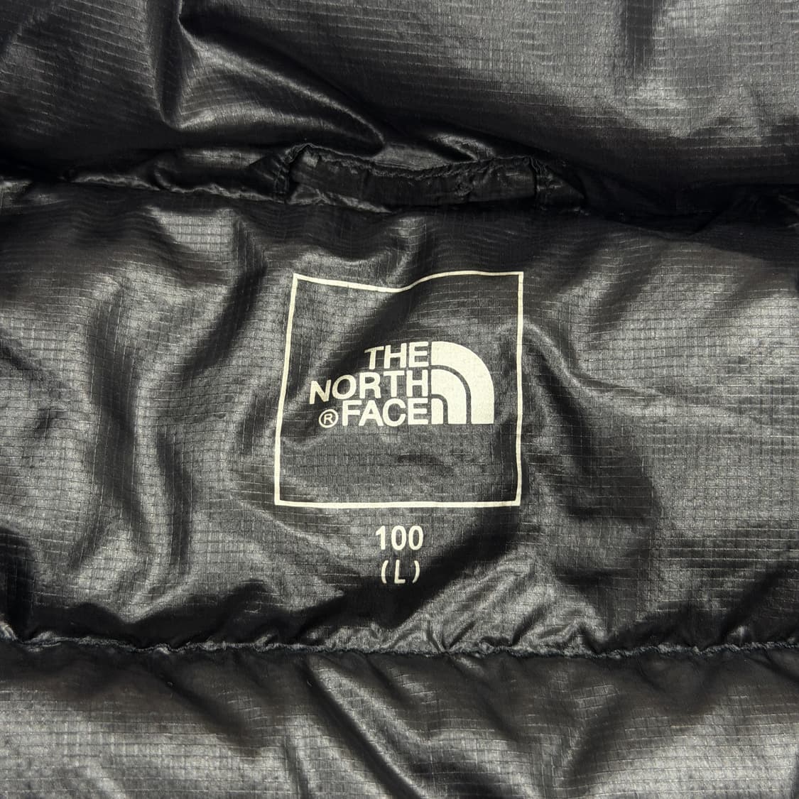 노스페이스 퍼텍스 슈퍼 라이트 다운 유광 경량패딩 자켓 블랙 L 상품이미지5