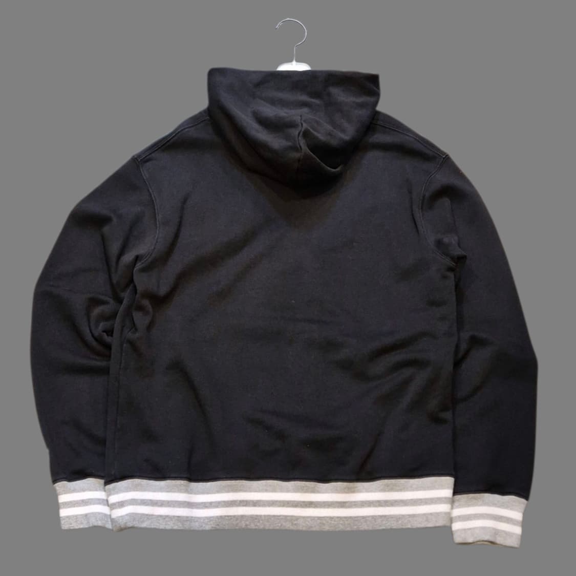 XL 챔피온 블랙 빅로고 후드 상품이미지2