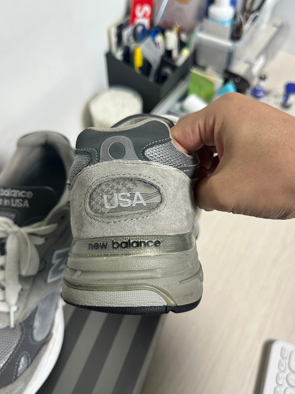 뉴발란스 993 그레이 285(크림 택o) 상품이미지6