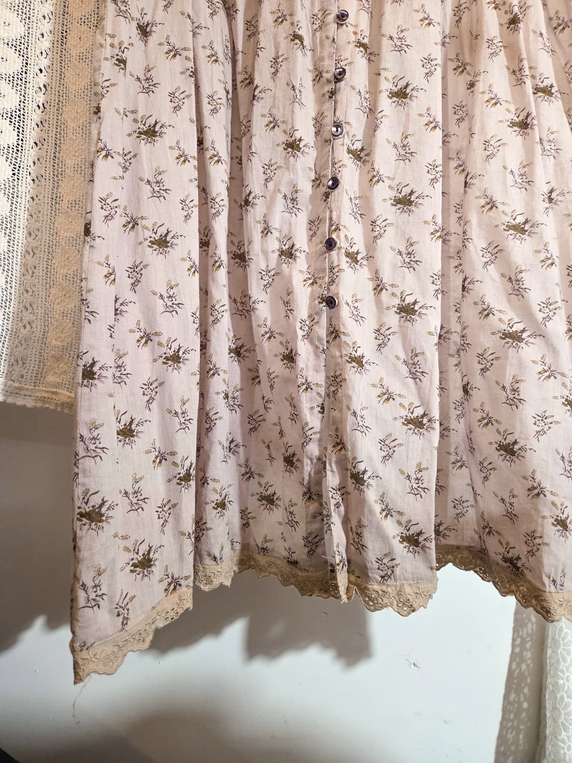 studio clip 잔꽃 버튼업 원피스 상품이미지3