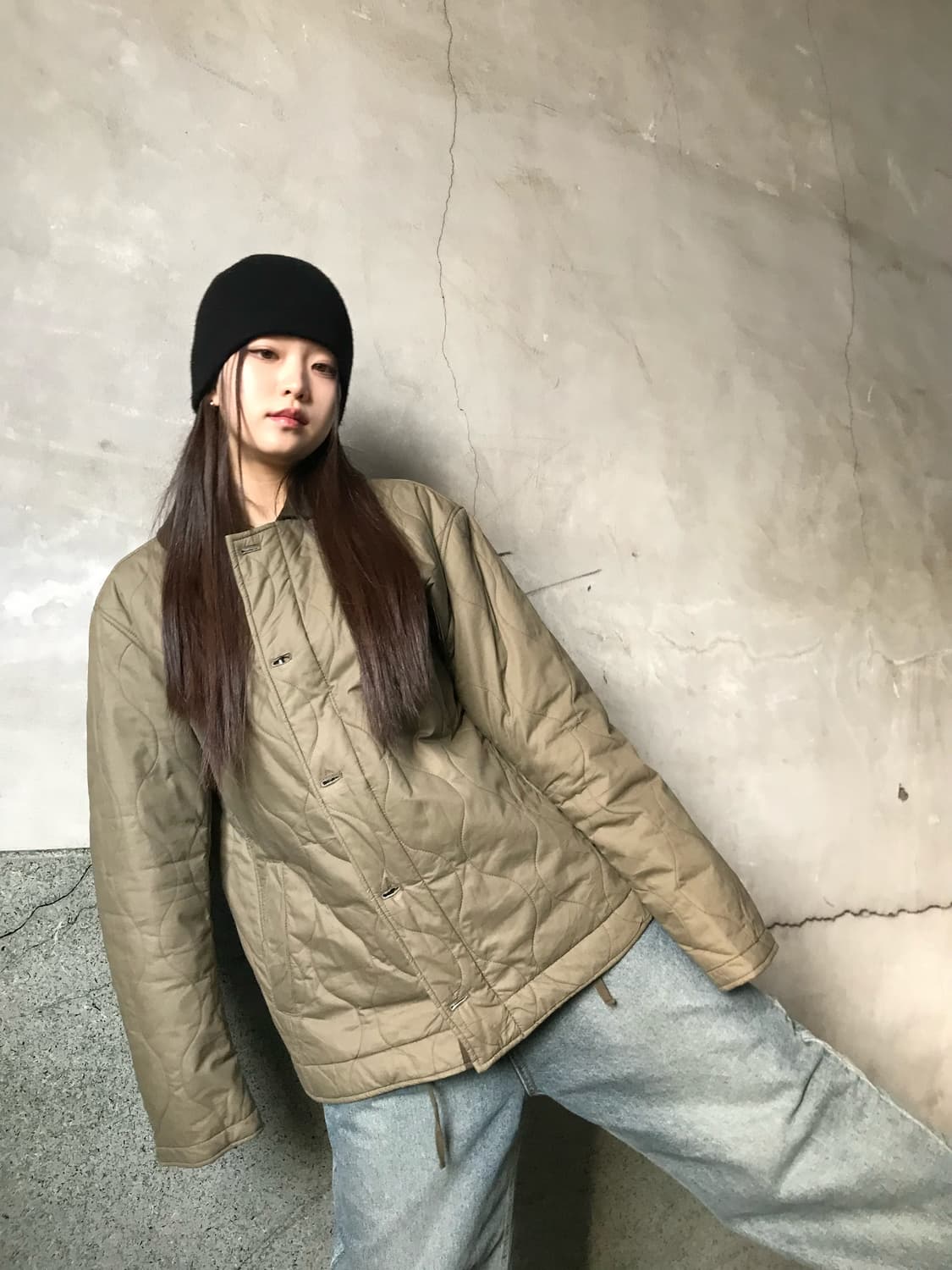 코지 한스푼 카키 재킷  상품이미지4