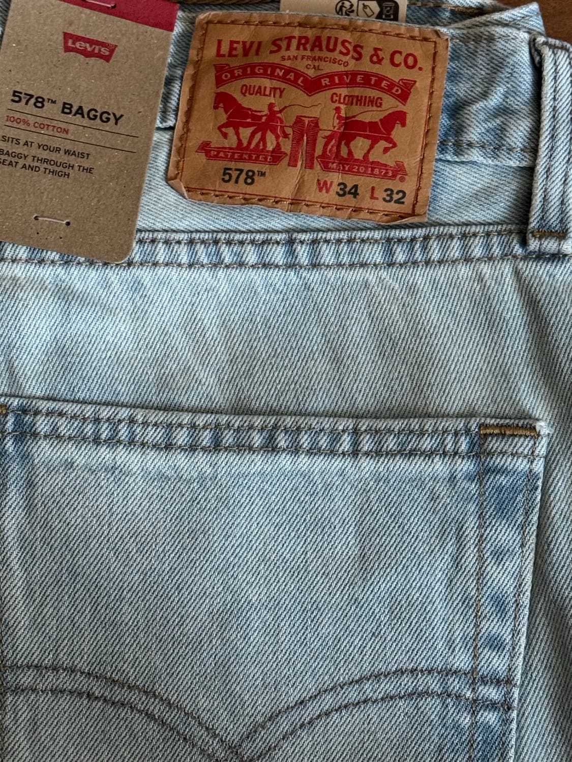 [새상품] 리바이스 baggy 상품이미지5