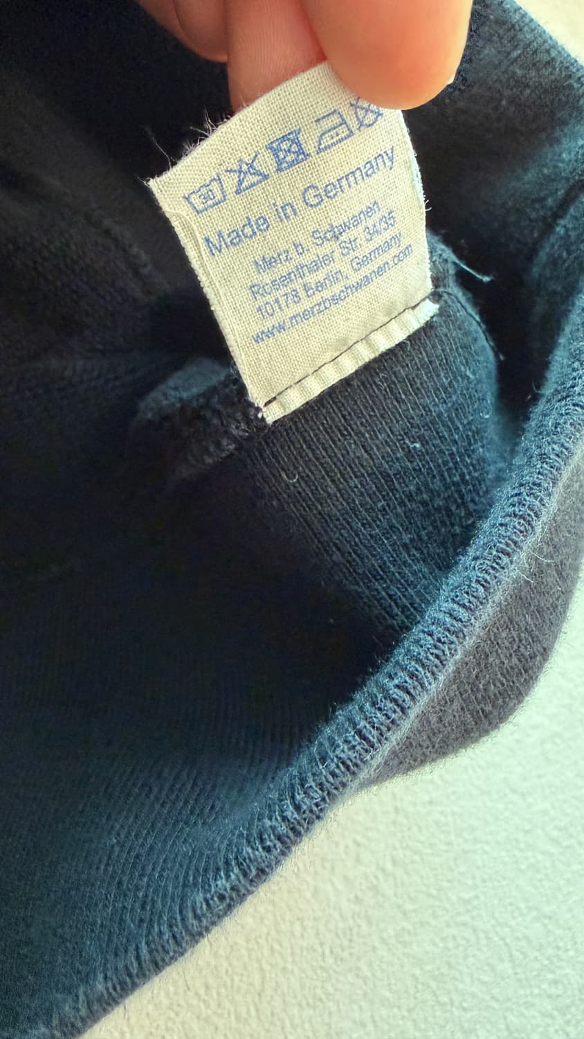 메르츠 비 슈바넨 스웻셔츠 맨투맨 블랙 7(XL) 상품이미지3