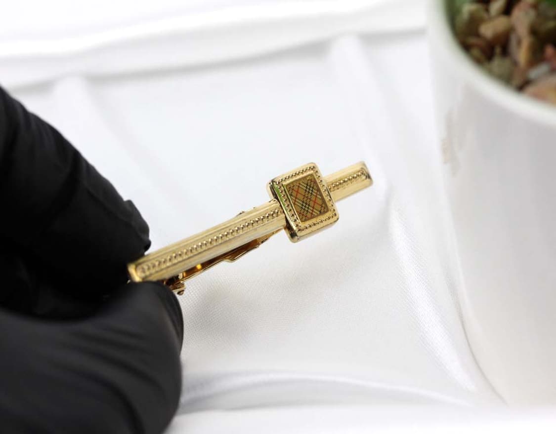 버버리 B+등급 5.5cm 남자 명품 넥타이핀 상품이미지4