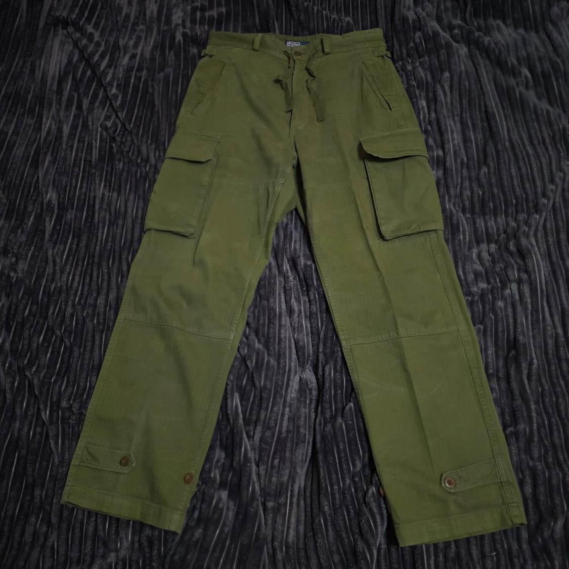 폴로 릴렉스핏 헤링본카고팬츠 31/32 상품이미지2