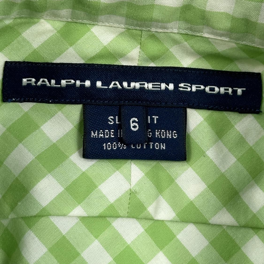 폴로 랄프로렌 포니 RL 9부 체크셔츠 (S 여성추천) 상품이미지5