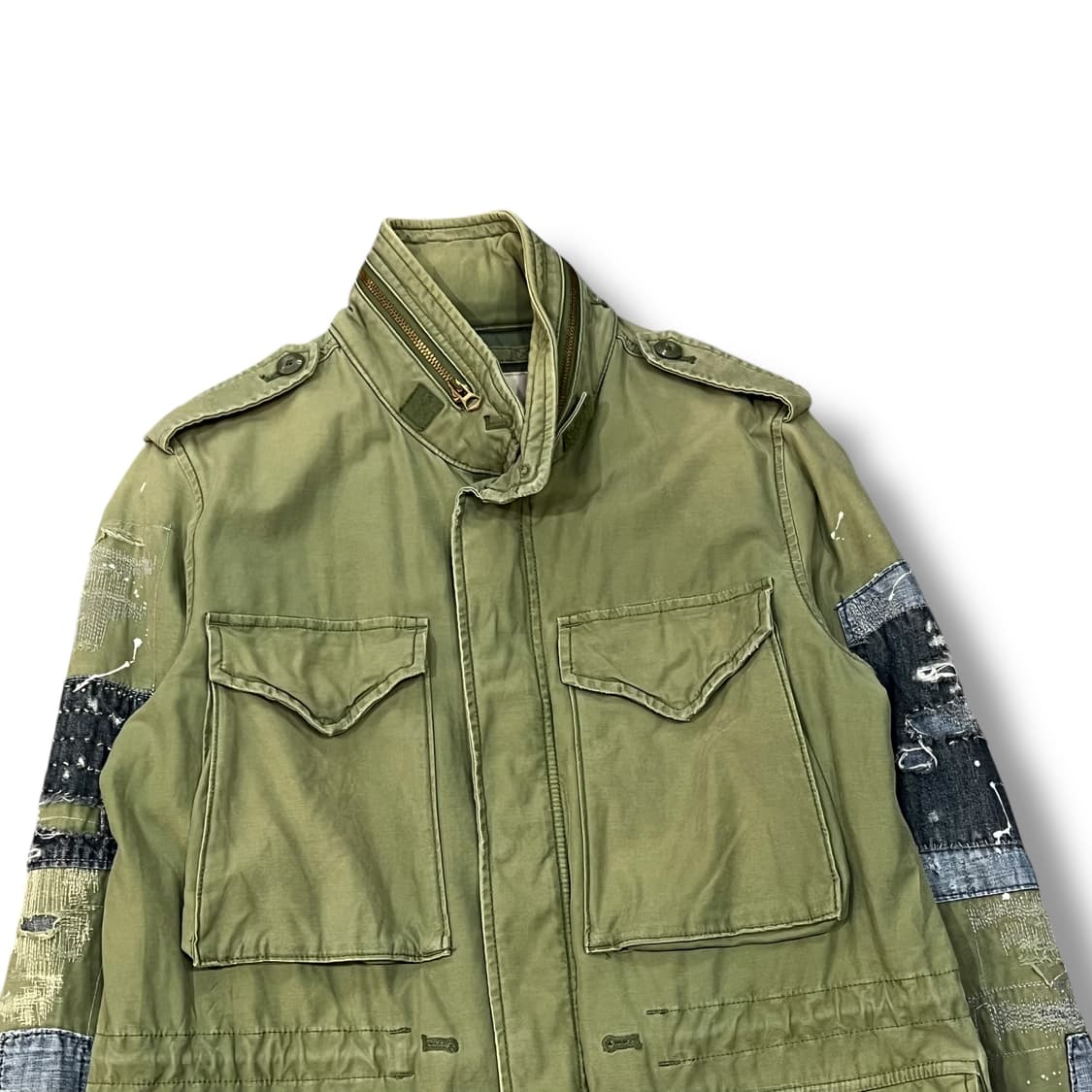 데님앤서플라이 랄프로렌 데님패치 워크자켓 y14252 상품이미지4