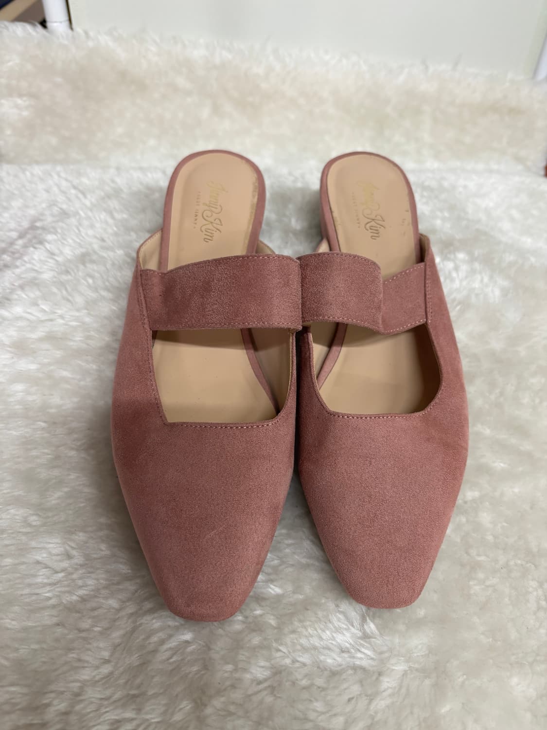 지니킴(JINNY KIM)스웨이드 뮬 블로퍼 상품이미지1