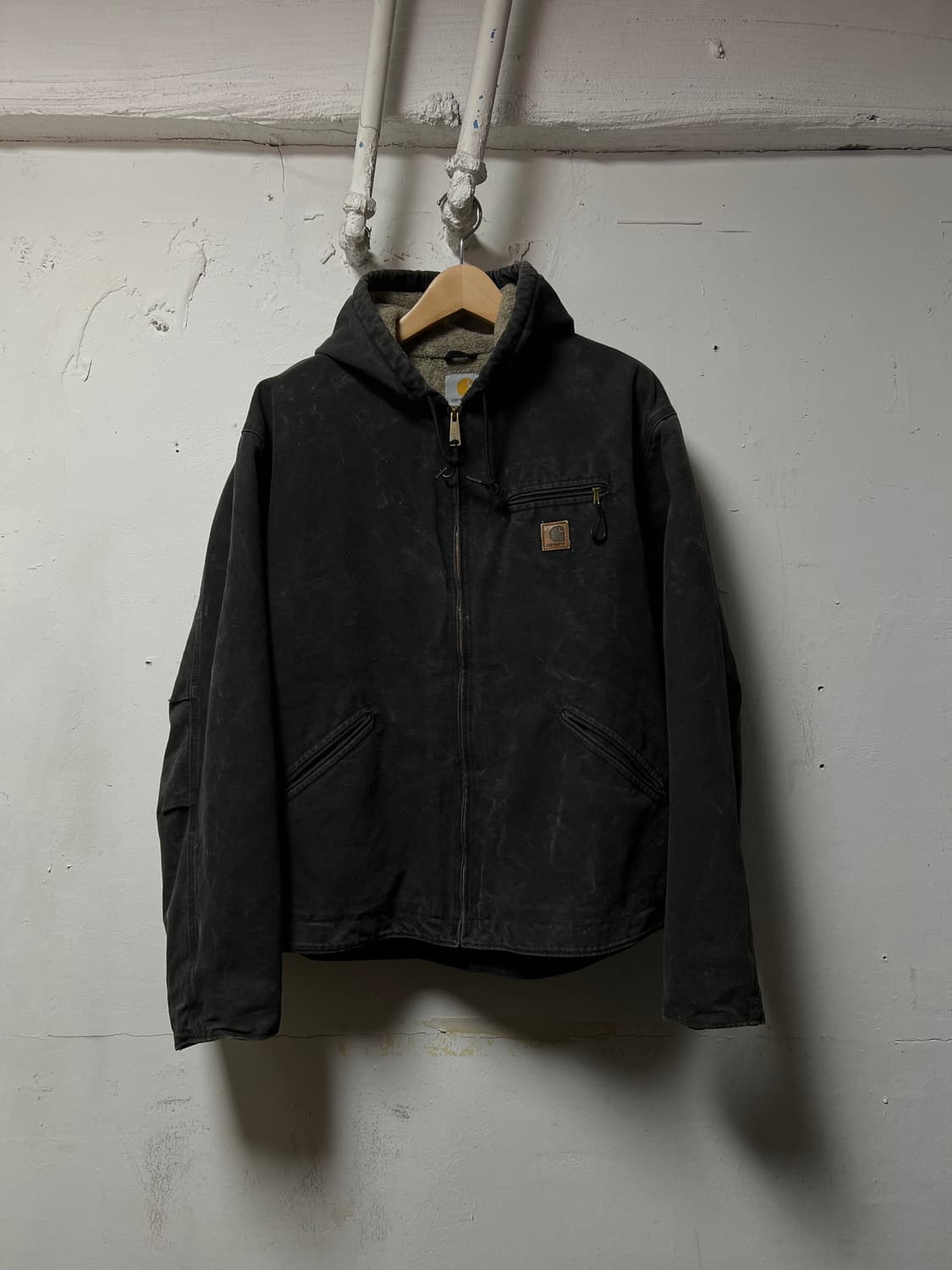 칼하트 J141 블랙 샌드스톤 시에라 자켓 상품이미지1