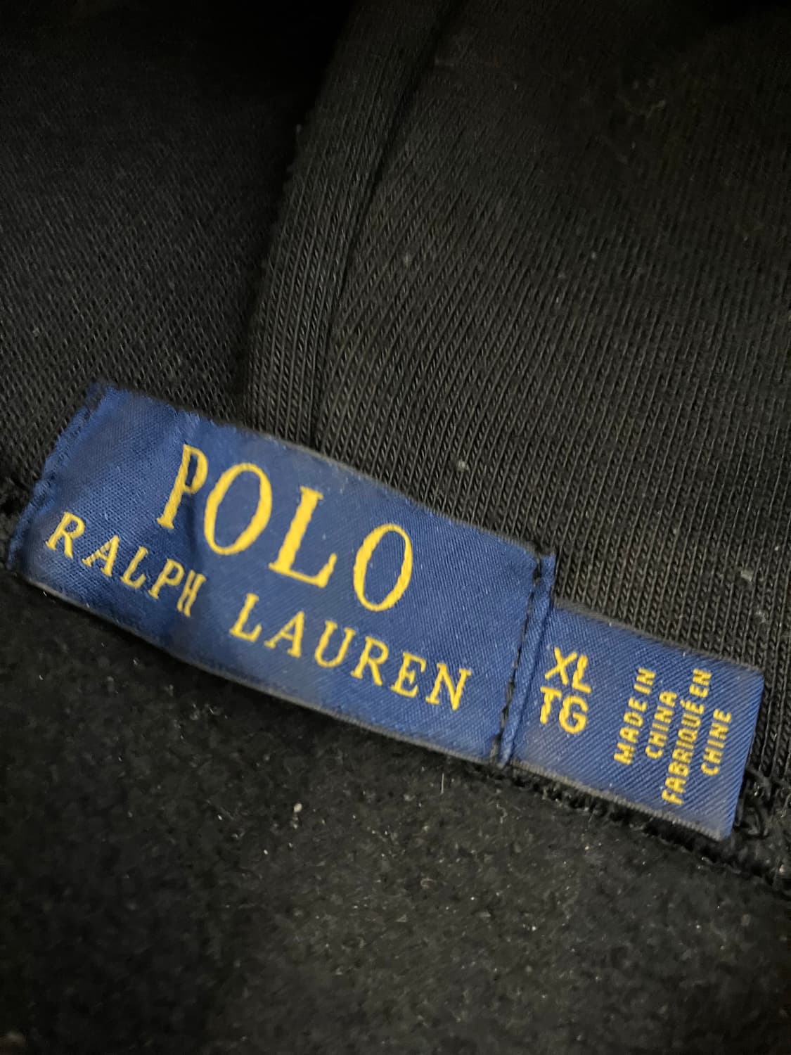 폴로 랄프로렌 성조기 치프키프 빅로고 후드티 블랙 상품이미지4