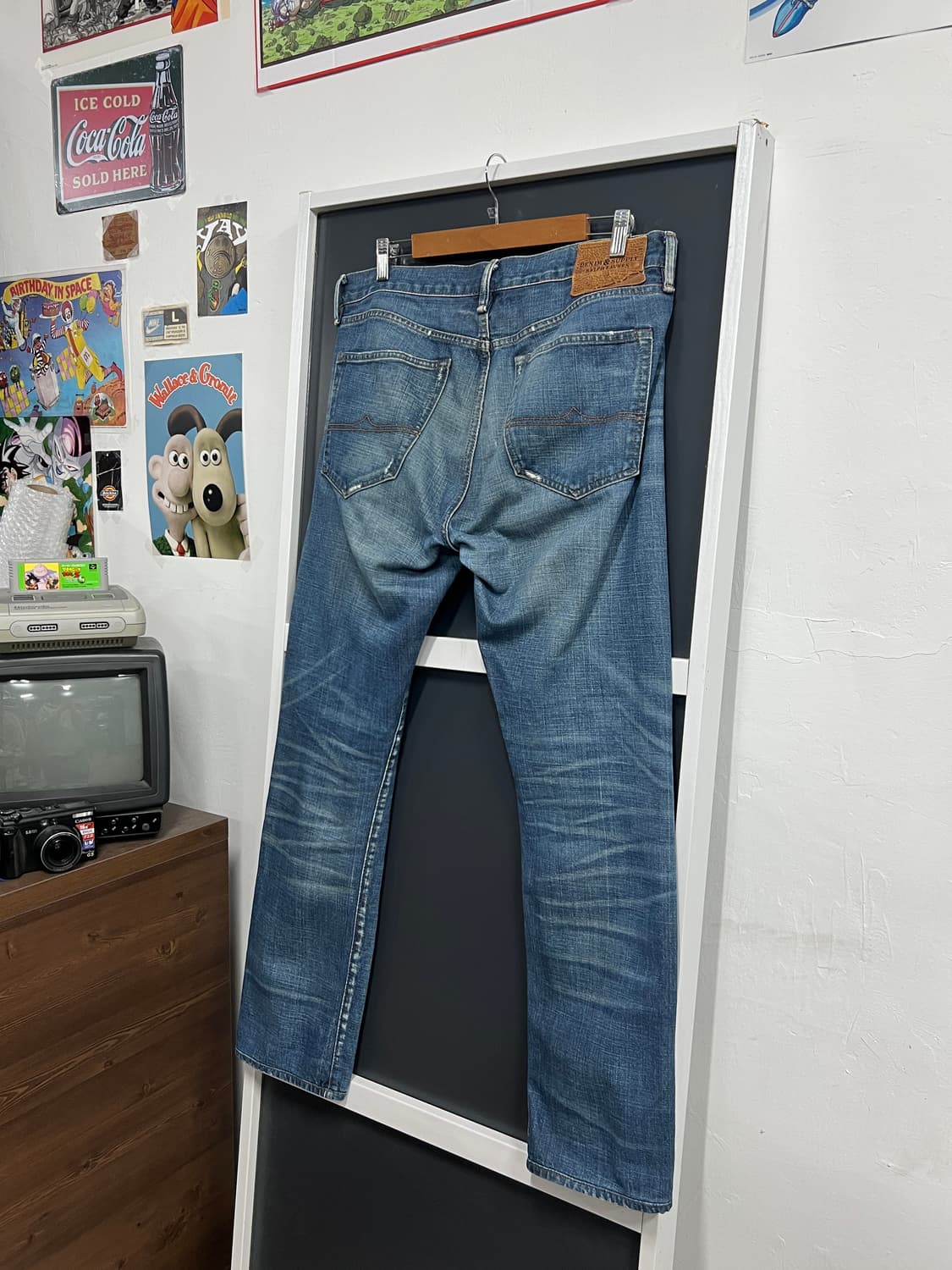 데님앤서플라이 폴로 랄프로렌 슬림핏 데님 팬츠 상품이미지1