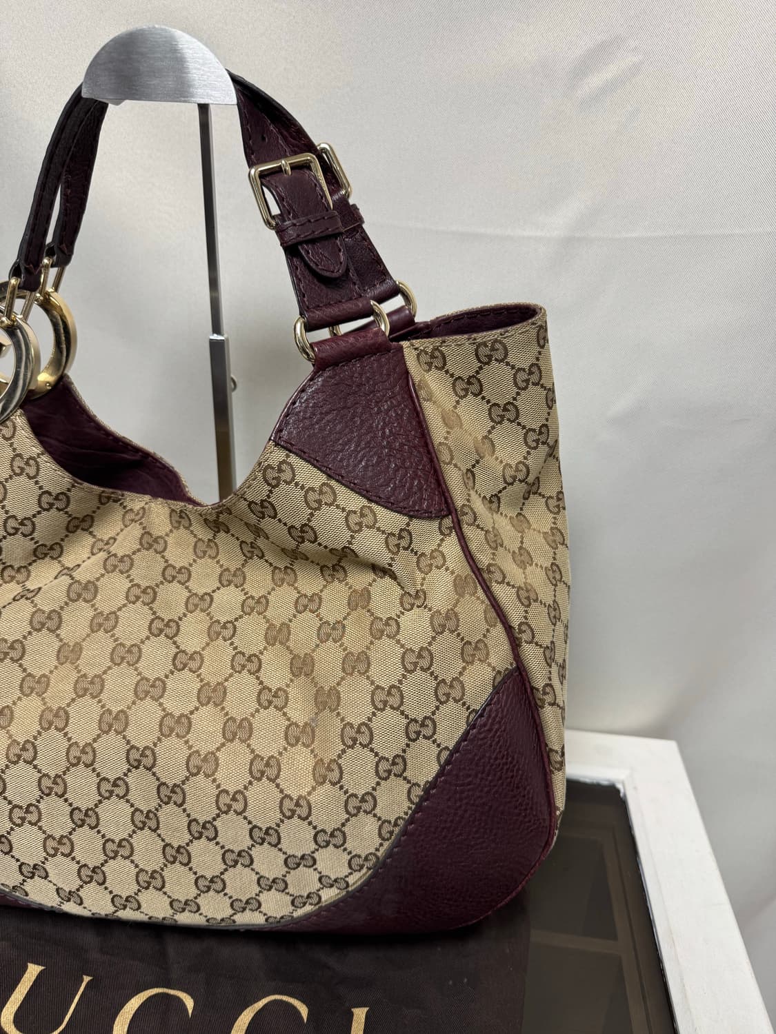 정품 구찌 모노그램 호보백 상품이미지8