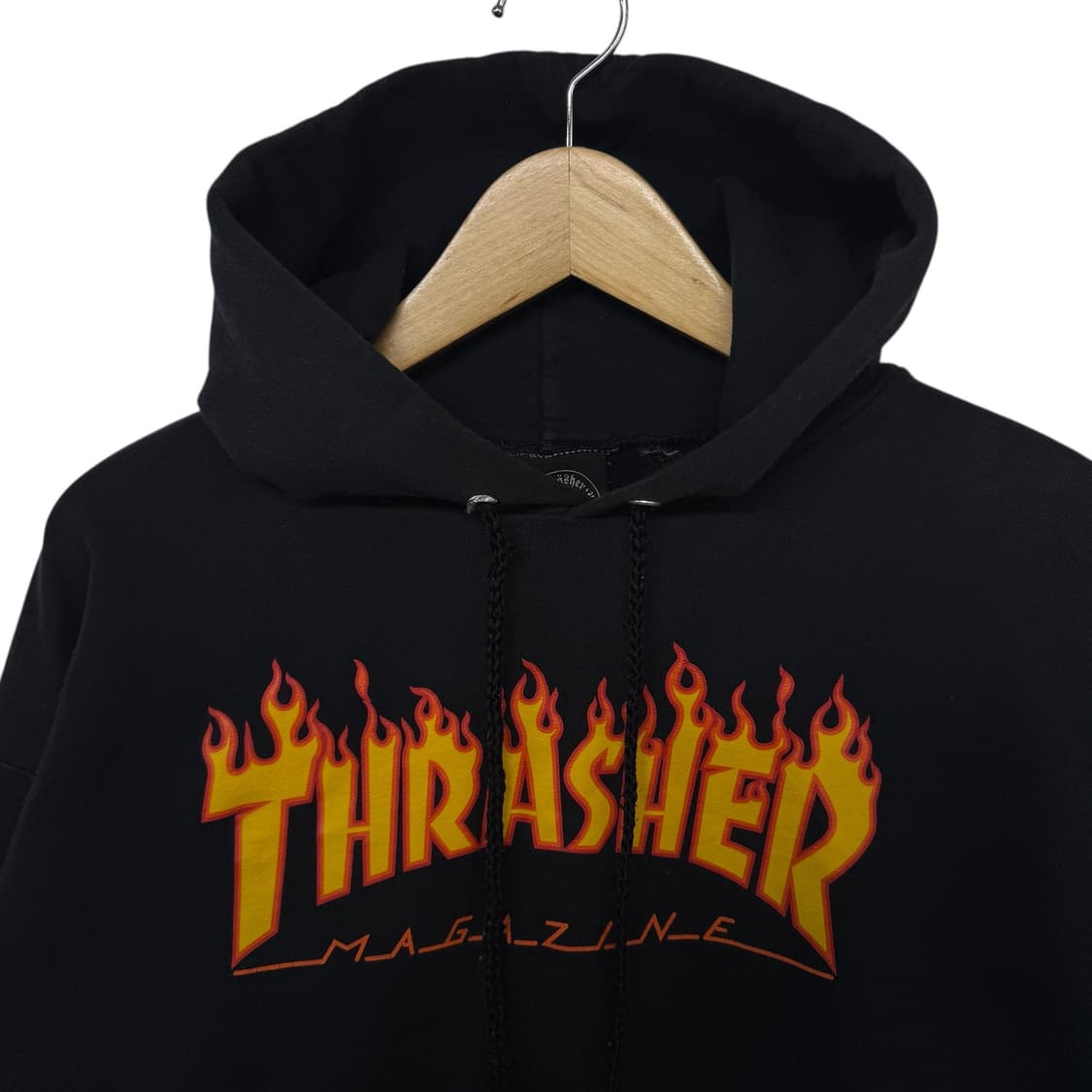 트레셔 불꽃로고 후드티 상품이미지2