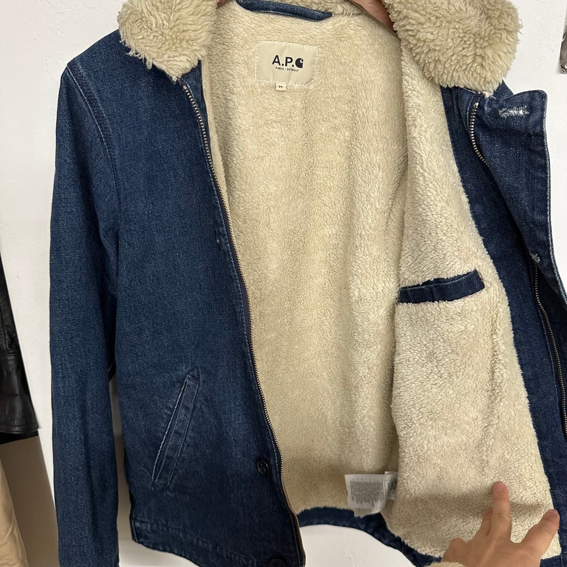 아페쎄 x  칼하트 셰르파 데님자켓 상품이미지9