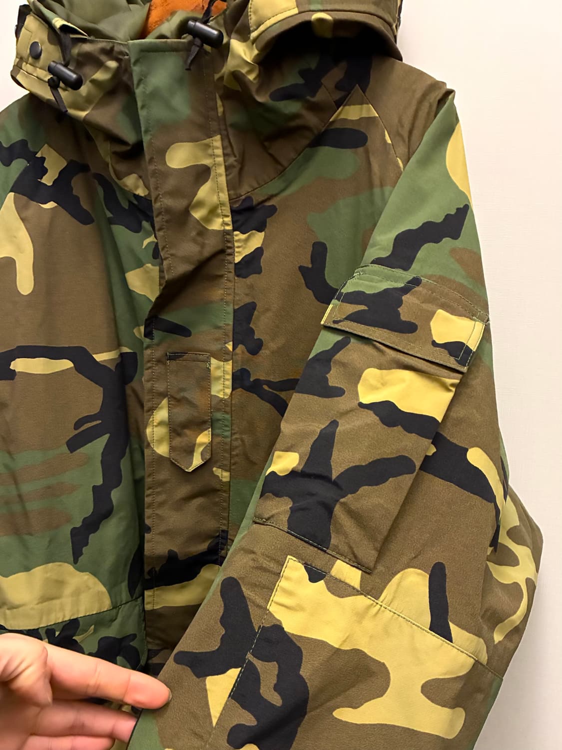 (M/R)USA ECWCS 미군 우드랜드 밀리터리 파카 고어텍스 상품이미지8