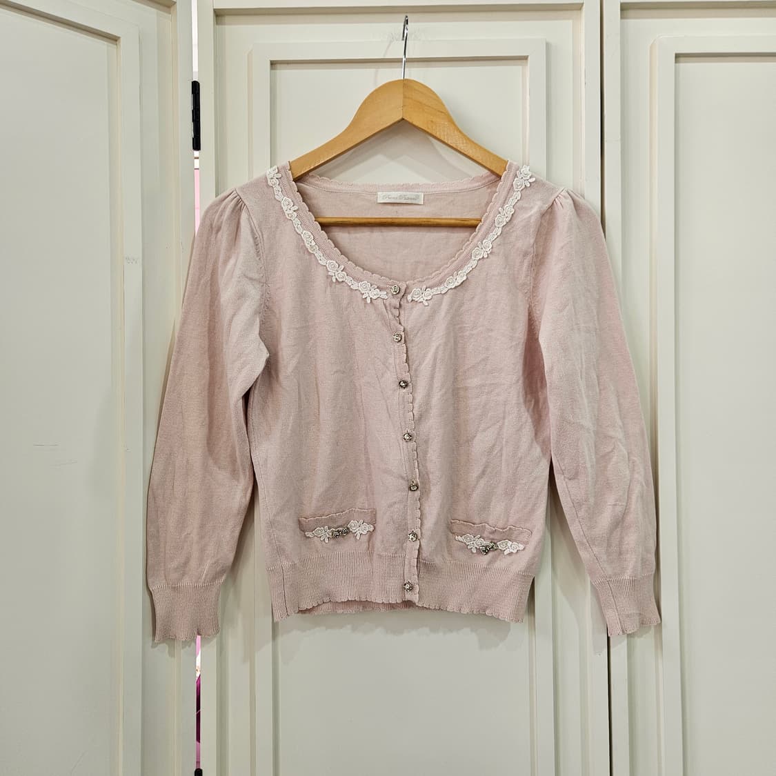 레이스 가디건 상품이미지1