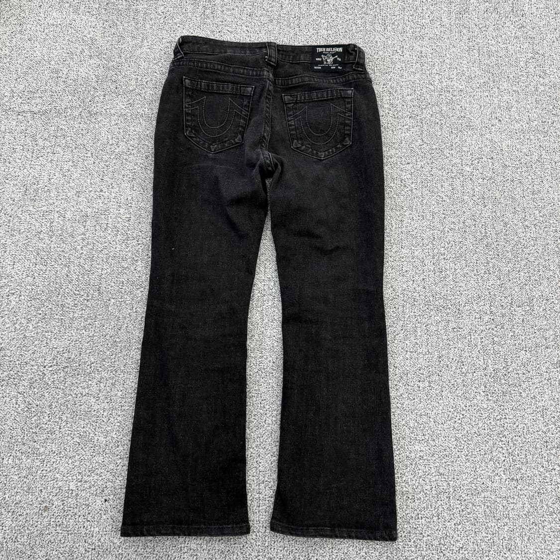 30 트루릴리전 여성 흑청데님 팬츠 0126H2 상품이미지2