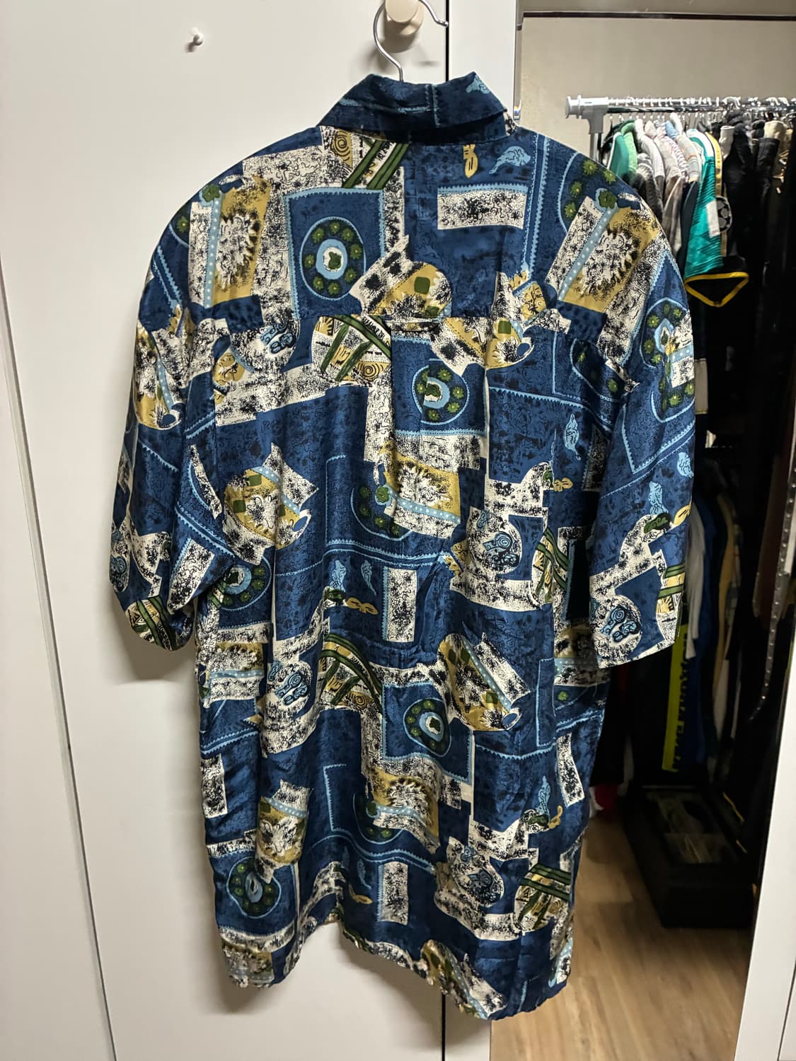 👕 [새상품] 하와이실키웨이 하와이안 실크 셔츠 M95~L100 상품이미지3