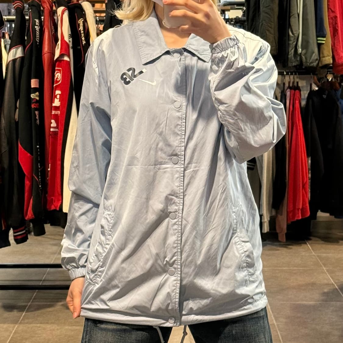 [NO.9] Nike SB 바람막이 아이스 블루 상품이미지2