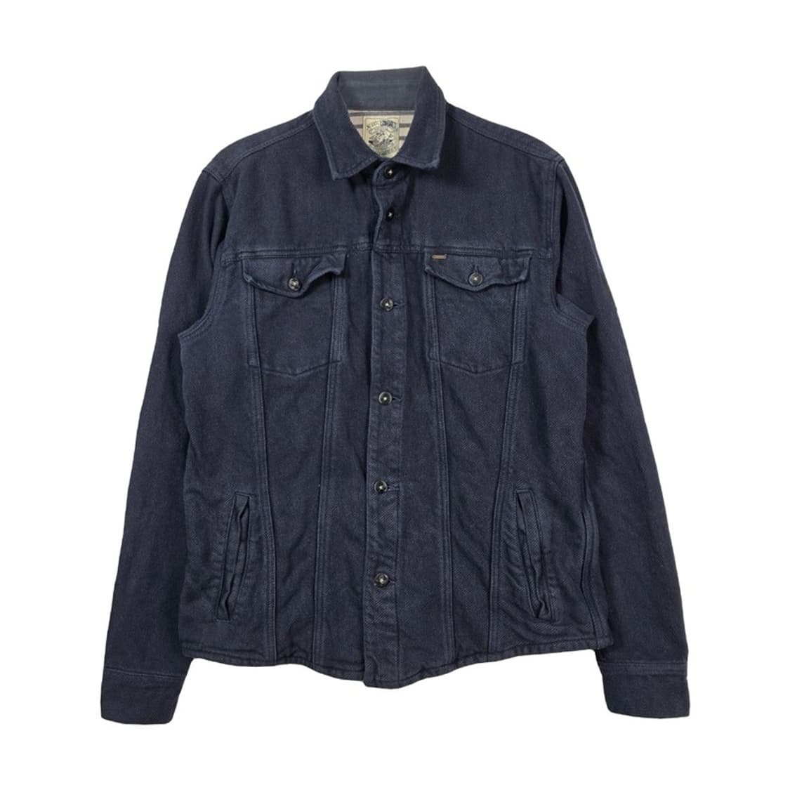 스카치앤소다 North Sea 인디고 울 블렌드 트러커 자켓 M 상품이미지1