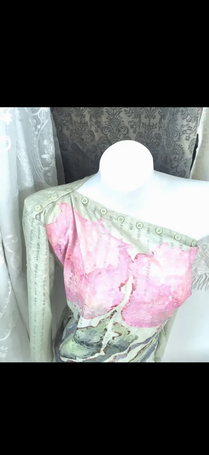 오리엔탈 페어리 프린팅 탑 상품이미지2