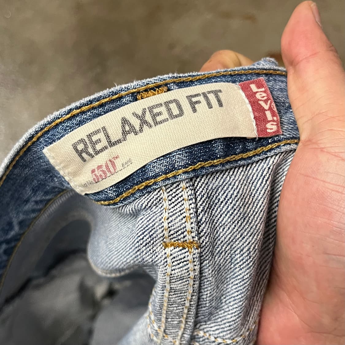 00s Levis550 데님 팬츠 (35“) 상품이미지8