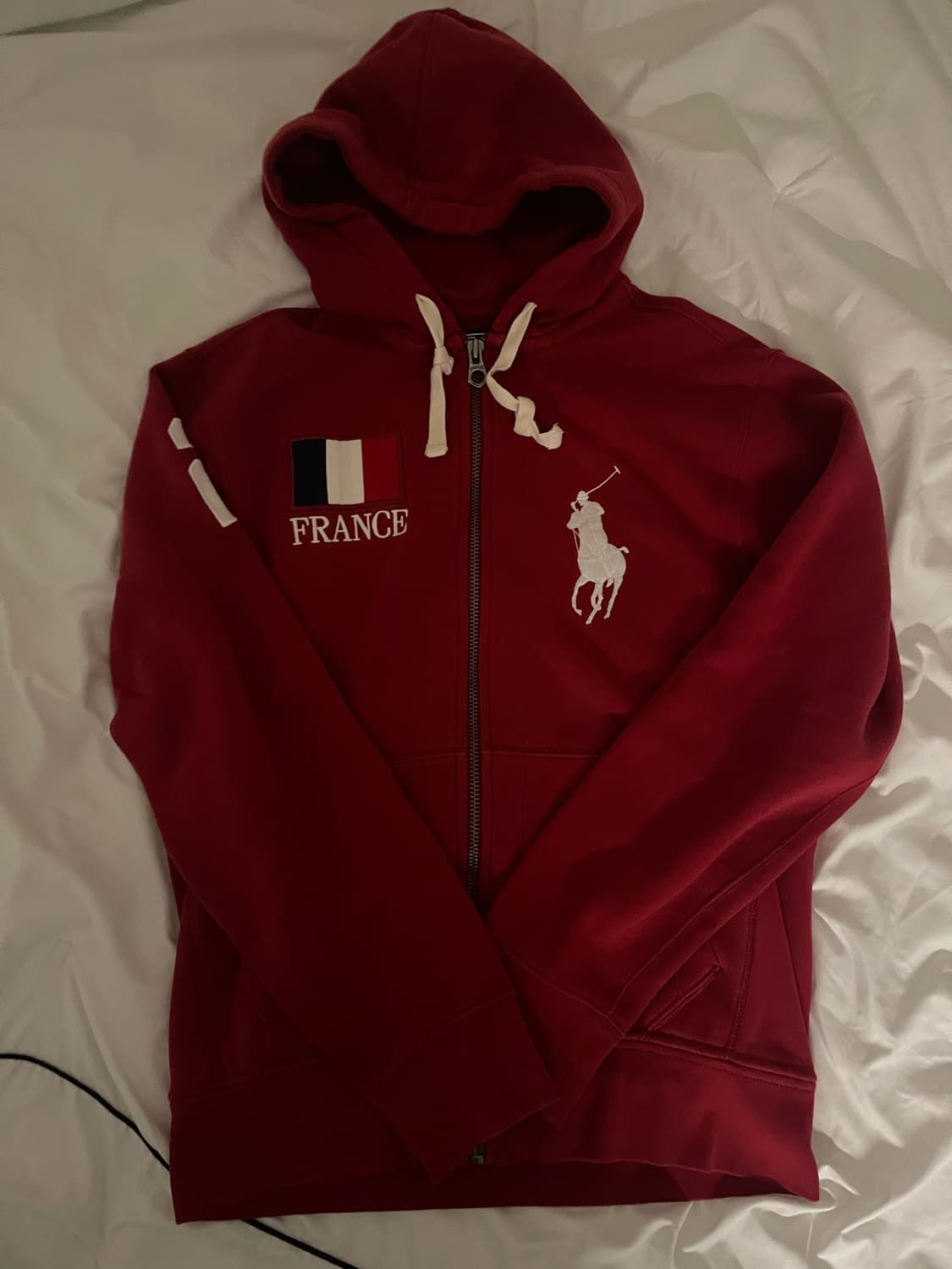 폴로 프랑스 빅포니 후드집업 상품이미지1